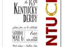20 Blank Kentucky Derby Party Invitation Template Layouts by Kentucky Derby Party Invitation Template