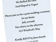 20 Blank Vegas Wedding Invitation Template With Stunning Design for Vegas Wedding Invitation Template