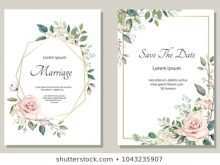 20 Create Botanical Wedding Invitation Template For Free by Botanical Wedding Invitation Template