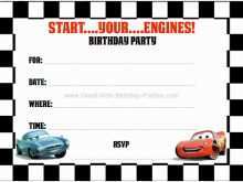 20 Creating Cars Birthday Invitation Template Templates with Cars Birthday Invitation Template
