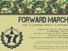 20 Customize Army Birthday Invitation Template Formating with Army Birthday Invitation Template