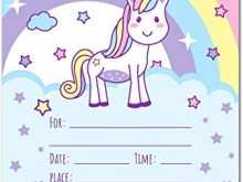 20 How To Create Party Invitation Template Unicorn for Ms Word with Party Invitation Template Unicorn