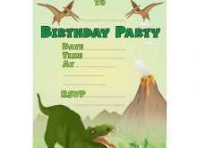 20 Online Dinosaur Birthday Invitation Template Templates for Dinosaur Birthday Invitation Template