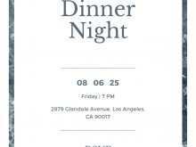 20 Printable Formal Invitation Template For Dinner Photo for Formal Invitation Template For Dinner