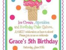 20 Printable Ice Cream Party Invitation Template Free For Free by Ice Cream Party Invitation Template Free