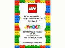 20 Report Lego Party Invitation Template PSD File by Lego Party Invitation Template