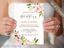 20 Standard Wedding Invitation Template Pdf Maker for Wedding Invitation Template Pdf