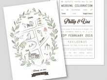 20 The Best Illustrator Wedding Invitation Template in Photoshop by Illustrator Wedding Invitation Template