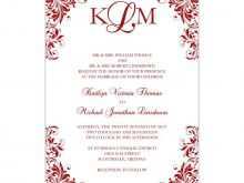 20 Visiting Wedding Invitation Template Red in Photoshop for Wedding Invitation Template Red