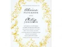 21 Adding Elegant Gold Wedding Invitation Template PSD File by Elegant Gold Wedding Invitation Template