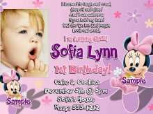 21 Adding Example Of Invitation Card For 1St Birthday in Word for Example Of Invitation Card For 1St Birthday