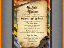 21 Best Free Harry Potter Birthday Invitation Template for Ms Word by Free Harry Potter Birthday Invitation Template