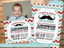 21 Customize Our Free Little Man Birthday Invitation Template Photo with Little Man Birthday Invitation Template
