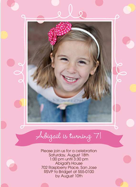 21 Format Birthday Invitation Template For Baby Girl for Ms Word with Birthday Invitation Template For Baby Girl
