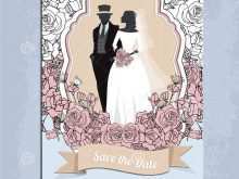 21 Free Silhouette Wedding Invitation Template for Ms Word by Silhouette Wedding Invitation Template