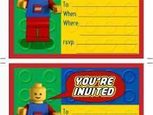 21 How To Create Lego Party Invitation Template Now with Lego Party Invitation Template