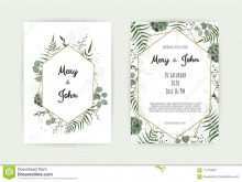21 Online Botanical Wedding Invitation Template Layouts for Botanical Wedding Invitation Template