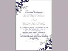 Word Wedding Invitation Template