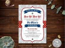 21 Printable Knight Birthday Invitation Template Templates with Knight Birthday Invitation Template