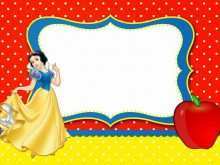 21 Printable Snow White Birthday Invitation Template Photo by Snow White Birthday Invitation Template