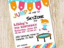 21 Report Sky Zone Birthday Invitation Template Templates for Sky Zone Birthday Invitation Template