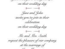 21 Visiting Sample Wedding Invitation Template Download for Sample Wedding Invitation Template