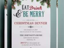 22 Blank Christmas Dinner Invitation Template Psd With Stunning Design with Christmas Dinner Invitation Template Psd