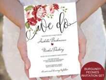 22 Creative We Do Wedding Invitation Template in Word by We Do Wedding Invitation Template