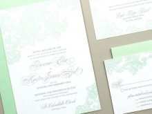 22 Customize Our Free Mint Green Wedding Invitation Template in Photoshop with Mint Green Wedding Invitation Template