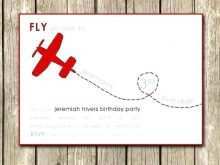 22 Free Airplane Birthday Invitation Template Download with Airplane Birthday Invitation Template
