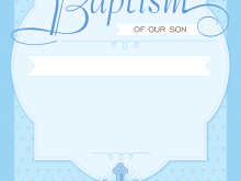 22 Free Blank Baptism Invitation Template Photo for Blank Baptism Invitation Template