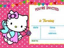 22 Online Hello Kitty Blank Invitation Template Photo with Hello Kitty Blank Invitation Template