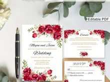 22 Online Wedding Invitation Template Red Formating by Wedding Invitation Template Red