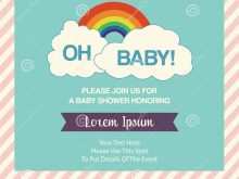 22 Report Baby Shower Invitation Template Vector Layouts by Baby Shower Invitation Template Vector