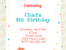 22 Report Birthday Invitation Template For Word Photo with Birthday Invitation Template For Word