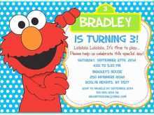 23 Best Elmo Birthday Invitation Template Templates with Elmo Birthday Invitation Template