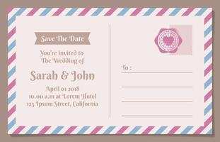 23 Blank Vintage Postcard Background Vector Template For Wedding Invitation Formating with Vintage Postcard Background Vector Template For Wedding Invitation