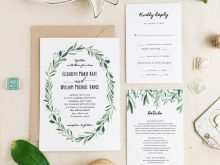 23 Creating Greenery Wedding Invitation Template Templates by Greenery Wedding Invitation Template