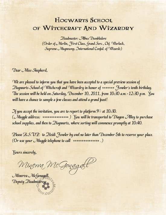 23 Customize Our Free Harry Potter Party Invitation Template With Stunning Design for Harry Potter Party Invitation Template