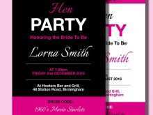 23 Customize Our Free Hen Party Invitation Template for Ms Word with Hen Party Invitation Template