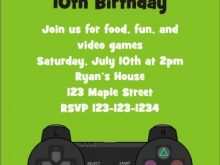 23 Free Xbox Party Invitation Template for Ms Word for Xbox Party Invitation Template
