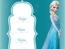 23 Standard Party Invitation Template Frozen For Free for Party Invitation Template Frozen
