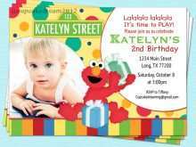 23 Standard Sesame Street 1St Birthday Invitation Template in Word with Sesame Street 1St Birthday Invitation Template