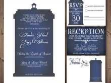 23 The Best Doctor Who Wedding Invitation Template for Ms Word with Doctor Who Wedding Invitation Template