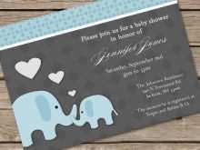 23 Visiting Elephant Blank Invitation Template PSD File for Elephant Blank Invitation Template