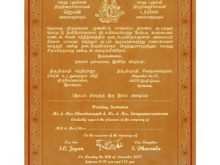 24 Adding Reception Invitation Wordings In Tamil With Stunning Design with Reception Invitation Wordings In Tamil