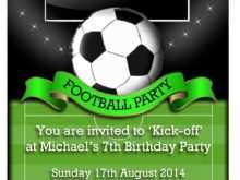 24 Best Football Party Invitation Template Uk Templates for Football Party Invitation Template Uk