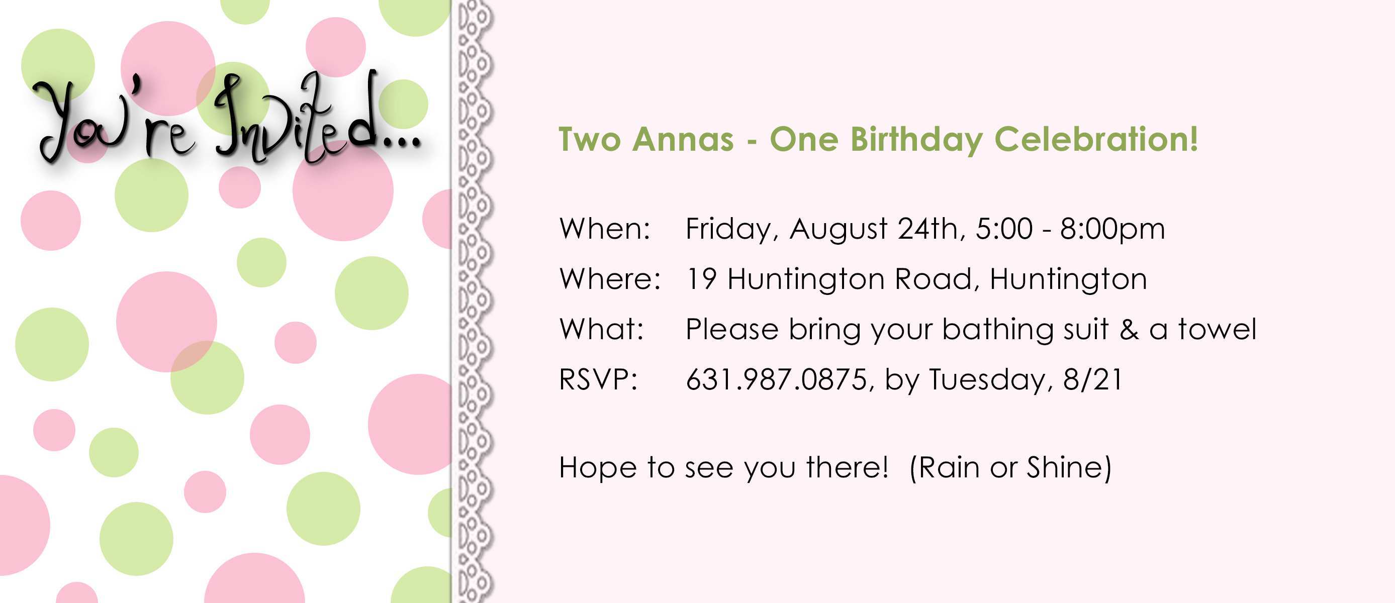 24 Creative Birthday Invitation Templates For 2 Years Old Girl in Word with Birthday Invitation Templates For 2 Years Old Girl