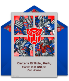 24 Customize Transformers Birthday Invitation Template Photo with Transformers Birthday Invitation Template