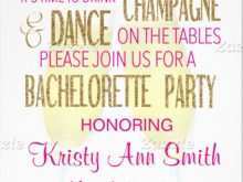 24 Online Bachelorette Party Invitation Template For Free by Bachelorette Party Invitation Template